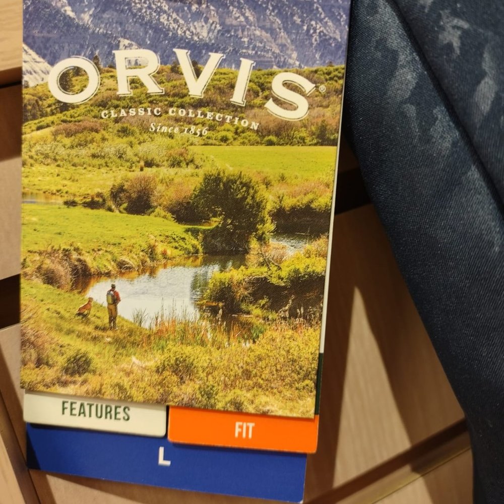 ORVIS Women Travel Skorts with Inner Shorts-- Navy - Picture 7 of 9